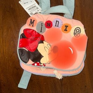 Disney Minnie Mouse Purse/Backpack ZARA Pink and Red